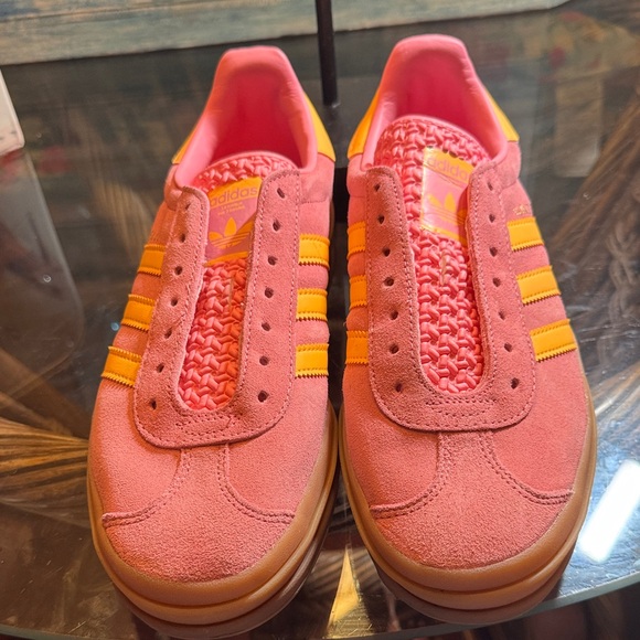 adidas Other - Adidas Women’s Coral and Yellow Sneakers. This is NOT a kids sneaker